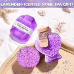 Luxurious Lavender Spa Gift Set for Women