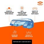 Shock Doctor Mouth Guard for Braces with Helmet Strap