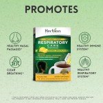 Herbion Naturals Respiratory Care Herbal Granules with Natural Lemon Flavor–10 Ct, for The Whole Family –Healthy Respiratory Function-Relieves Cough