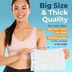 XL No-Rinse Body Wipes for Adults - Travel Size