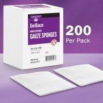 200 Non-Sterile 4x4 Gauze Pads for Care