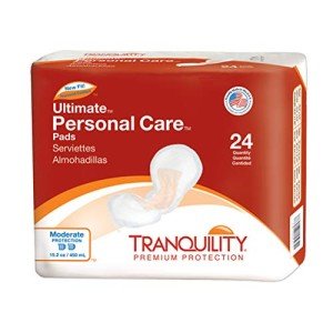 Tranquility Ultimate Absorbency Incontinence Care Pads, 24ct