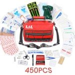 Comprehensive 450-Piece First Aid Kit for All