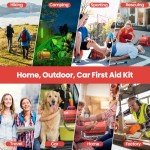 Comprehensive 450-Piece First Aid Kit for All