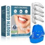 Teeth Grinding Mouth Guard - 4 Pack, 2 Sizes