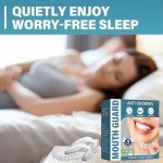Teeth Grinding Mouth Guard - 4 Pack, 2 Sizes
