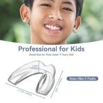 Kids Moldable Mouthguards for Teeth Grinding - 8 Pack