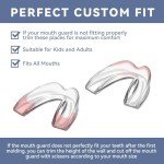 Kids Moldable Mouthguards for Teeth Grinding - 8 Pack