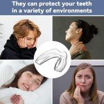 Kids Moldable Mouthguards for Teeth Grinding - 8 Pack