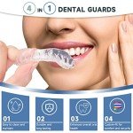 6-Pack Women's Mouthguards for Teeth Grinding & Sports
