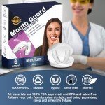 6-Pack Women's Mouthguards for Teeth Grinding & Sports
