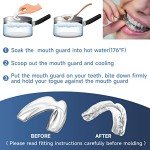 6-Pack Women's Mouthguards for Teeth Grinding & Sports