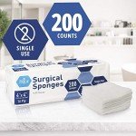 Med Pride 200 Pack Surgical Sponges 4"x4