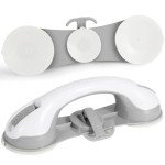 2 Pack Suction Cup Grab Bars for Seniors