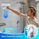 2 Pack Suction Cup Grab Bars for Seniors