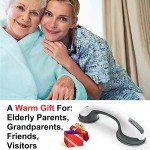 12-Inch Heavy-Duty ADA Compliant Grab Bars (2-Pack)