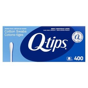 Q-tips Cotton Swabs - 400 Count for Daily Use