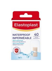 Waterproof Adhesive Bandages - 40 Strips, Extra Strong