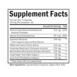 Respiratory & Immune Lung Support Supplement with Quercetin, Vitamin D & Cordyceps, Helps Soothe Respiratory Tissues While Loosening Mucus, Lung Health Vitamins for Women & Men, 60 Capsules