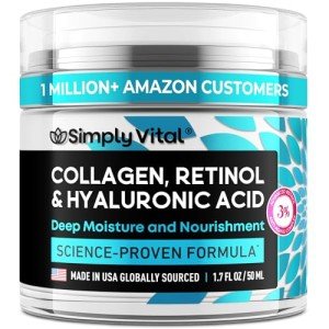SimplyVital Anti-Aging Collagen & Hyaluronic Acid Cream