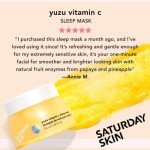 Yuzu Vitamin C Overnight Face Mask for Bright Skin