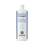 Essential Oxygen Food Grade Hydrogen Peroxide, Natural Cleaner, 3% USP, White, 16 Ounce, Pack of 2