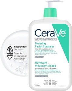 CeraVe Foaming Face Wash for Oily Skin, 473ML