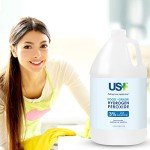 US+ Food Grade 3% Hydrogen Peroxide - Versatile All-Natural Cleaner - Made in USA - 1 Gallon (128 Fl Oz)