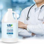 US+ Food Grade 3% Hydrogen Peroxide - Versatile All-Natural Cleaner - Made in USA - 1 Gallon (128 Fl Oz)