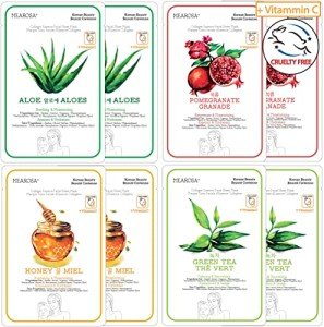 Vitamin C Collagen Firming Facial Sheet Masks (8 Pack)