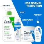 CeraVe Moisturizing Cream for Dry Skin, 539g
