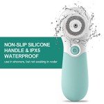 Electric Facial Cleansing Brush with Exfoliating Heads
