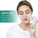 Electric Facial Cleansing Brush with Exfoliating Heads