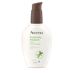 Aveeno Positively Radiant SPF 15 Lotion, 4oz