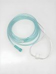 5 Pack - Super Soft Touch Vinyl Nasal Oxygen Cannula, Cushion Tip, Adult, 7' Standard Connector, Pack of 5