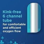 7 Foot Oxygen Nasal Cannula - 10 Pack Nasal Cannulas for Oxygen - Standard kink Resistant Lightweight Oxygen Tubing Cannula…