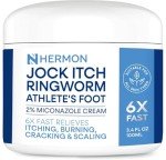 Antifungal Cream for Jock Itch, Psoriasis, Ringworm