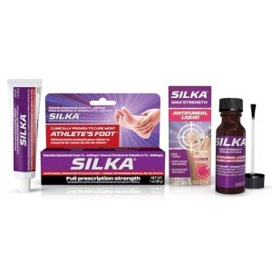 Silka Max Strength Antifungal Liquid & Cream Set