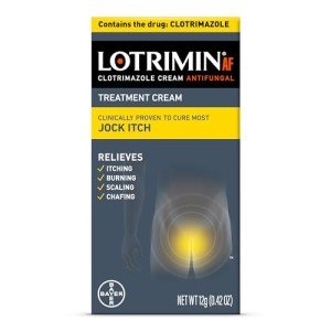 Lotrimin AF Cream for Jock Itch Relief 12g