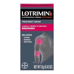 Lotrimin AF Antifungal Cream for Ringworm Treatment