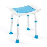 Adjustable Shower Stool for Seniors and Disabled