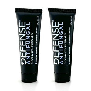 Defense Antifungal Cream 1% Clotrimazole 2-Pack