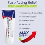 Tinea Versicolor Antifungal Skin Treatment Cream 2.02oz