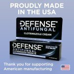 Defense Antifungal Cream 1% Clotrimazole 2-Pack
