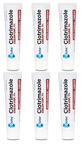 Clotrimazole Antifungal Cream 1% - 6 Pack