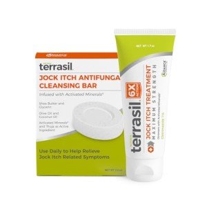 Terrasil Extra Strength Jock Itch Treatment Kit