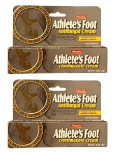 Clotrimazole 1% Antifungal Cream for Athlete's Foot - 2 Pack