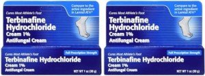 TARO Terbinafine Hydrochloride Fungal Cream, 2-Pack