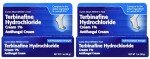 Terbinafine Hydrochloride Antifungal Cream, 2 Pack