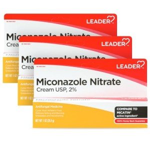 Miconazole Nitrate 2% Antifungal Cream - 3 Pack